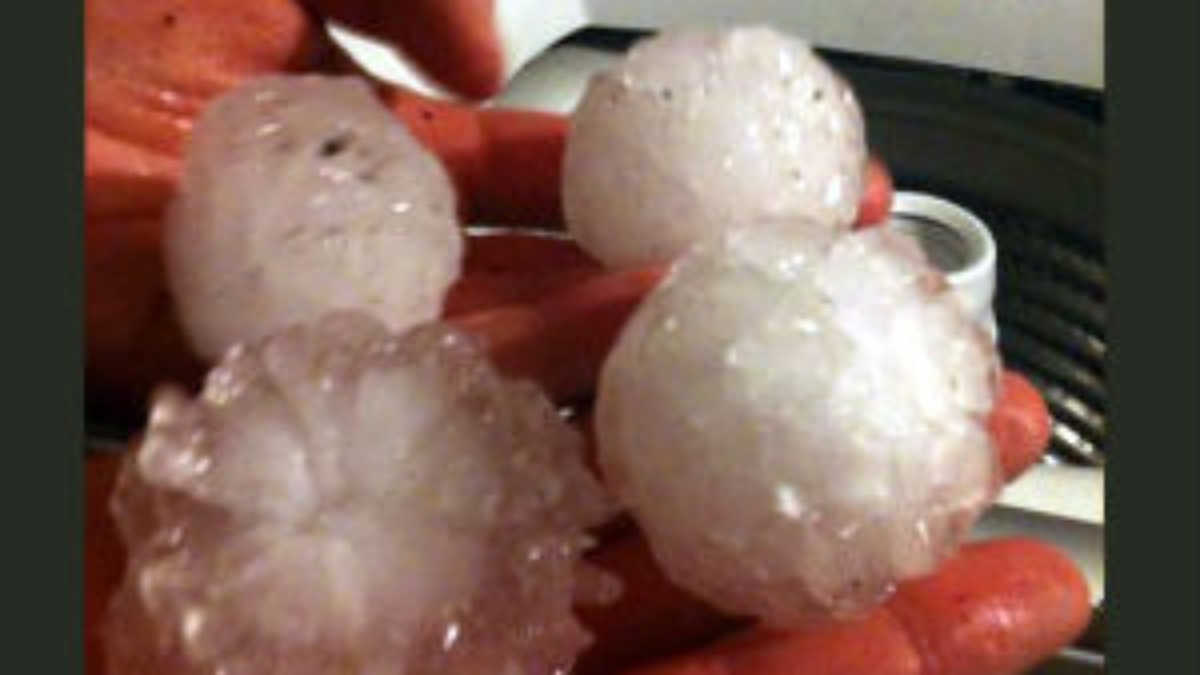 hailstones
