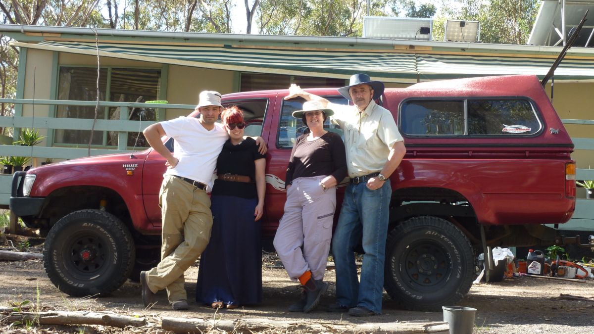 Us at the Aylston Estate