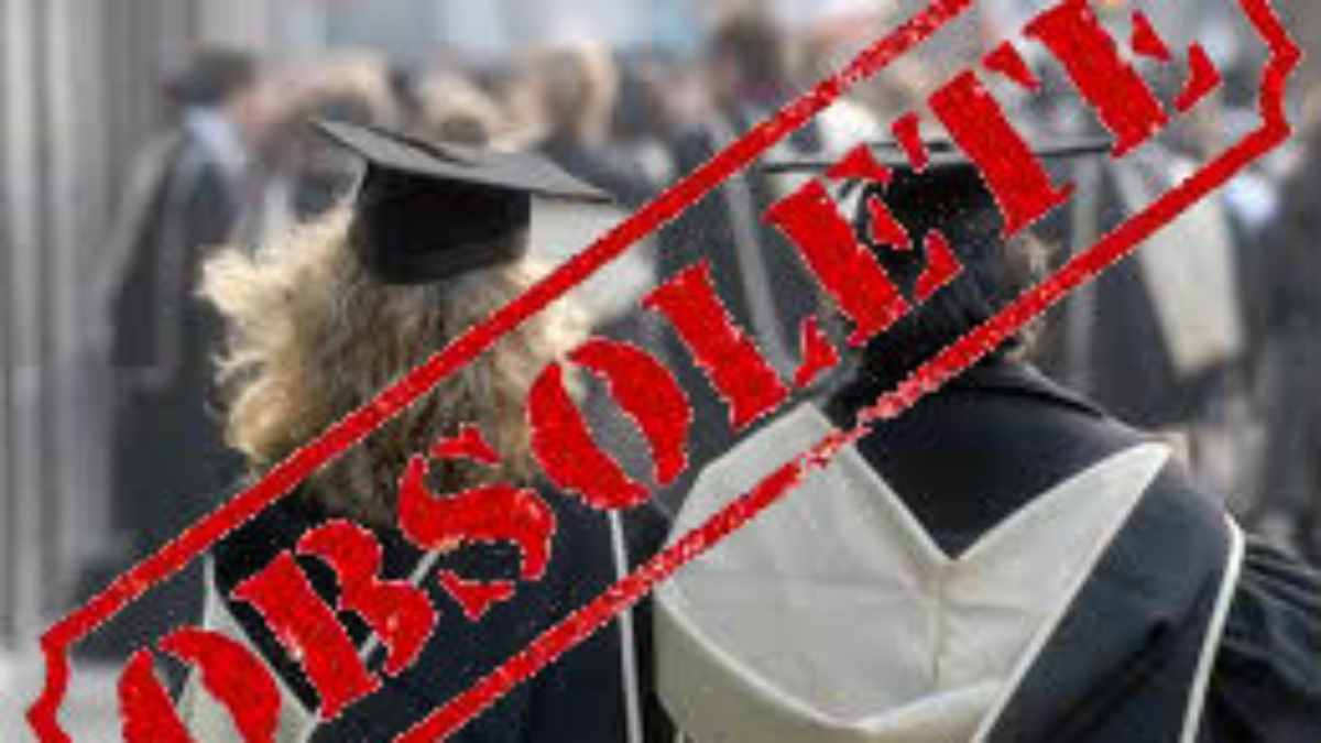 The university is obsolete