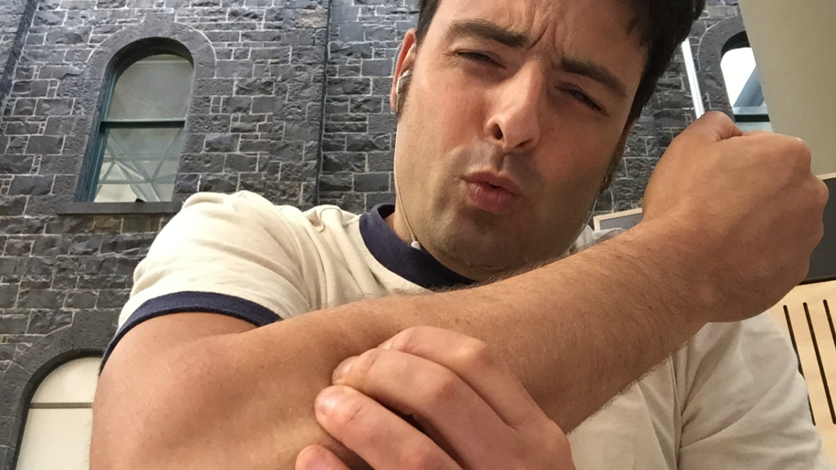 Paul ayling Trivium tennis elbow 3